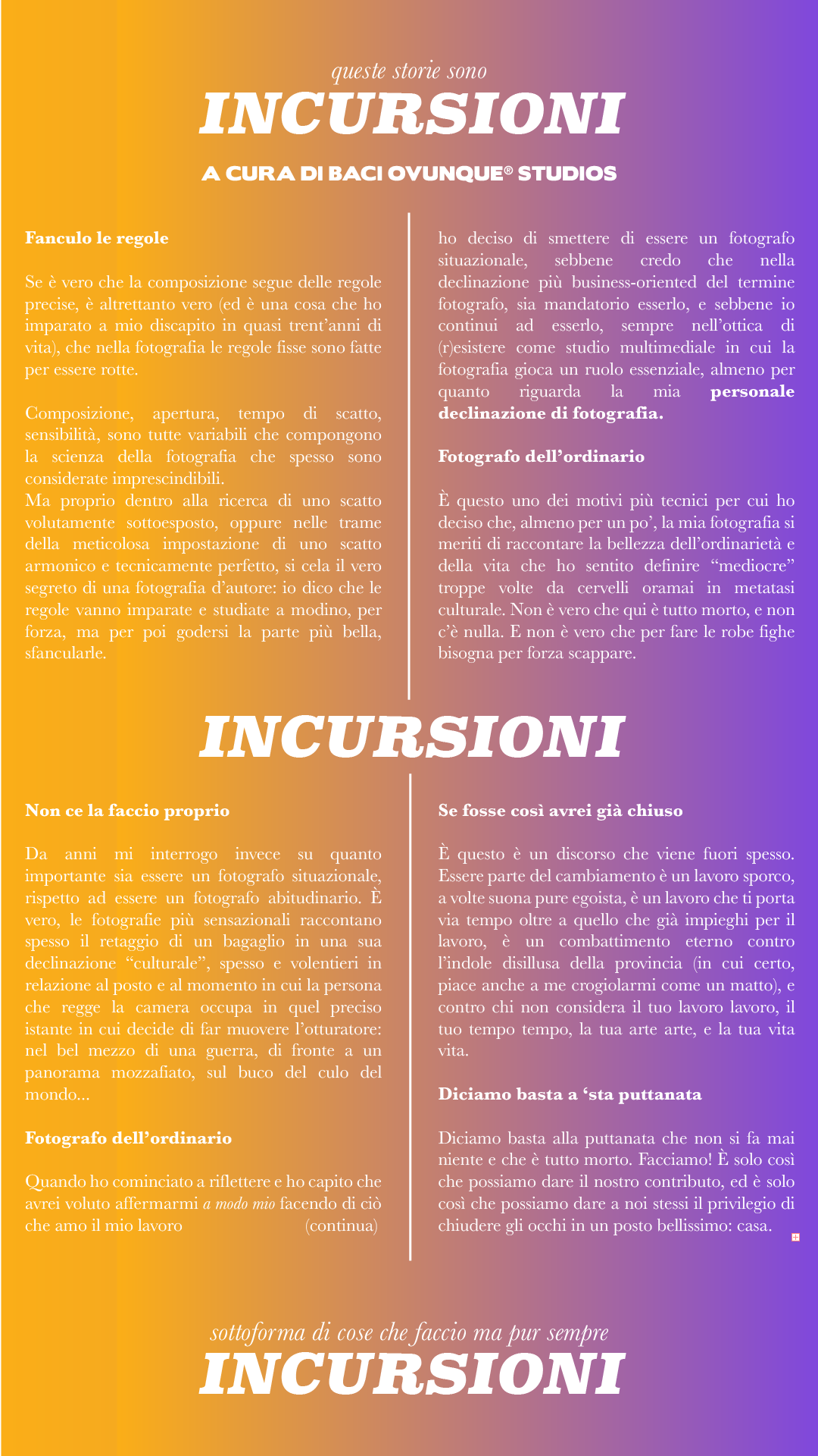 Incursioni